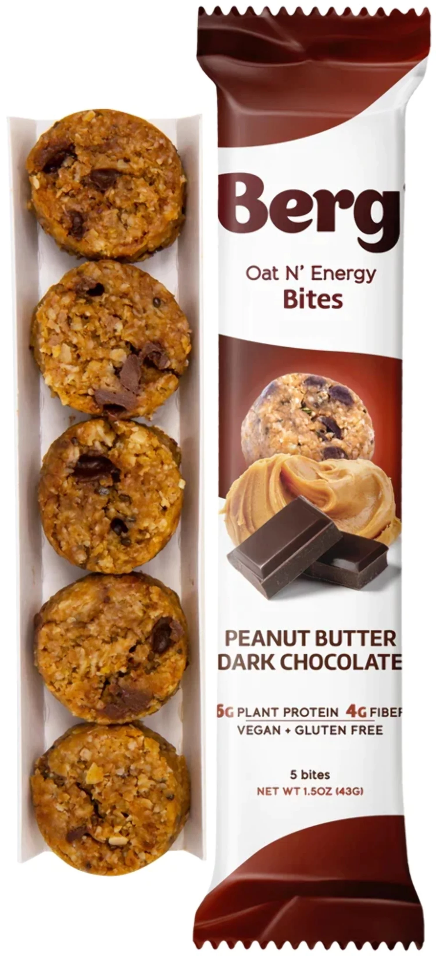 Berg Bites - Plant Protein Crunch - Box of 8