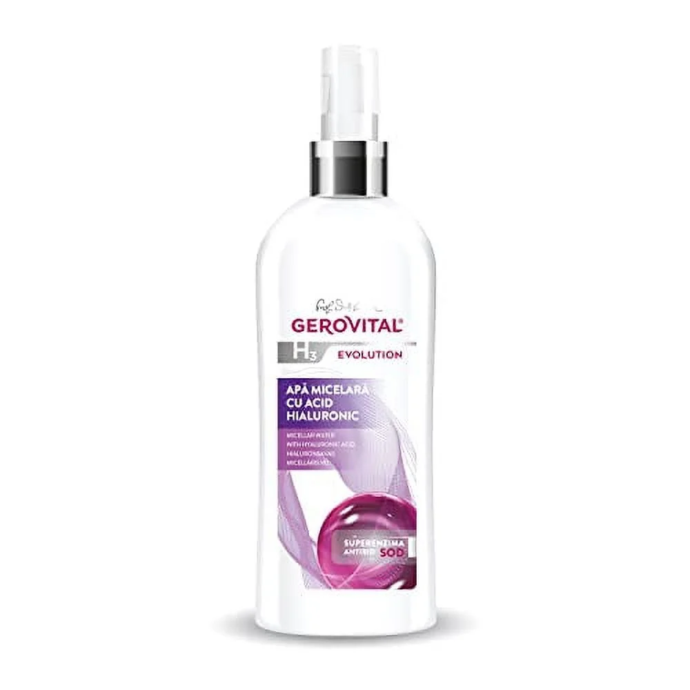 GEROVITAL H3 EVOLUTION Micellar Water with Hyaluronic Acid 150 ml / 5.07 fl oz