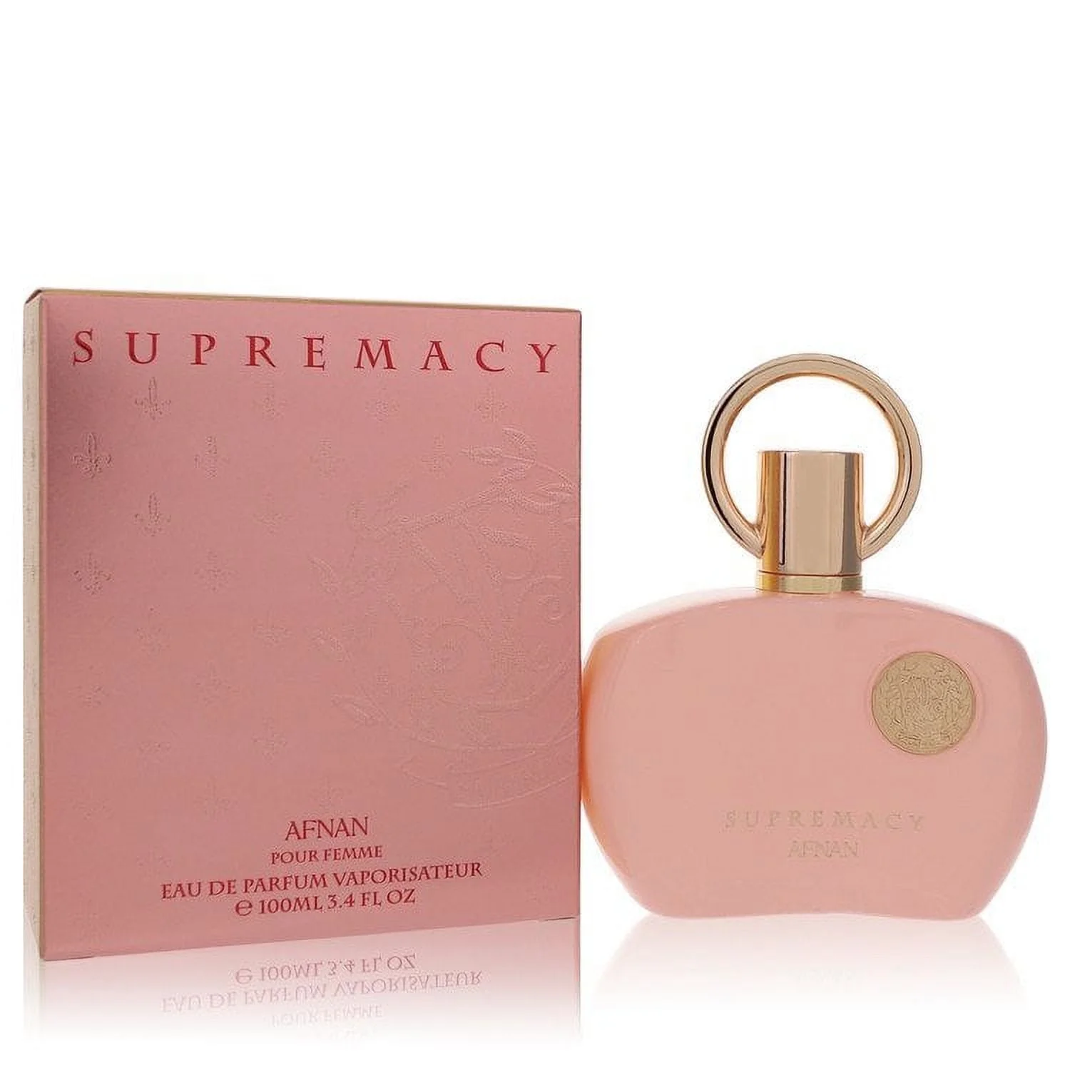 Supremacy Pink by Afnan Eau De Parfum Spray 3.4 oz Pack of 3