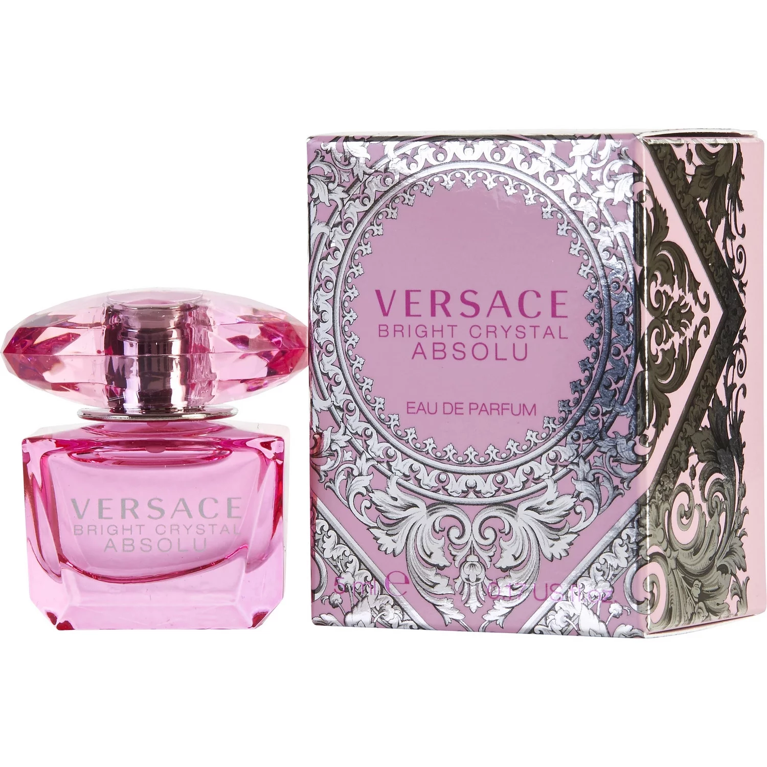 Versace Bright Crystal Absolu EDP, Bright Crystal EDT, Eros Flame EDP  - 5ml 3PK Kit