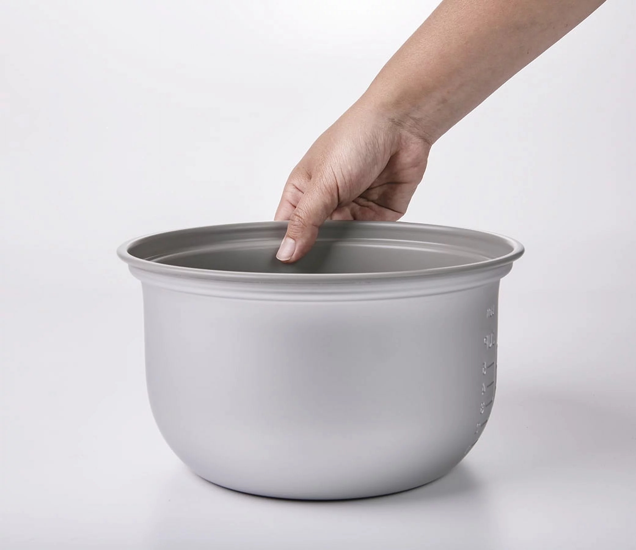 Rice Cooker /Warmer 1 liter (5.5 cup) Metallic Gray