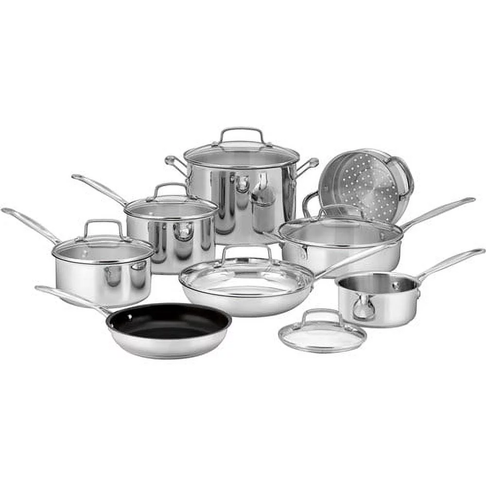 Cuisinart 14-Pc Stainless Cookware Set 14-Pc Cookware Set