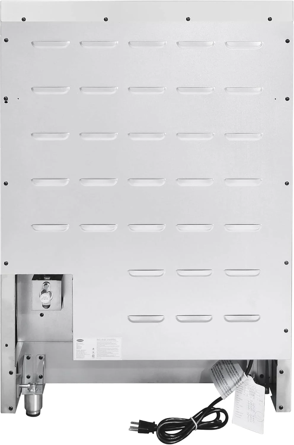 24 in. Freestanding Gas Range with 3.73 cu. ft. Capacity Oven in Stainless Steel