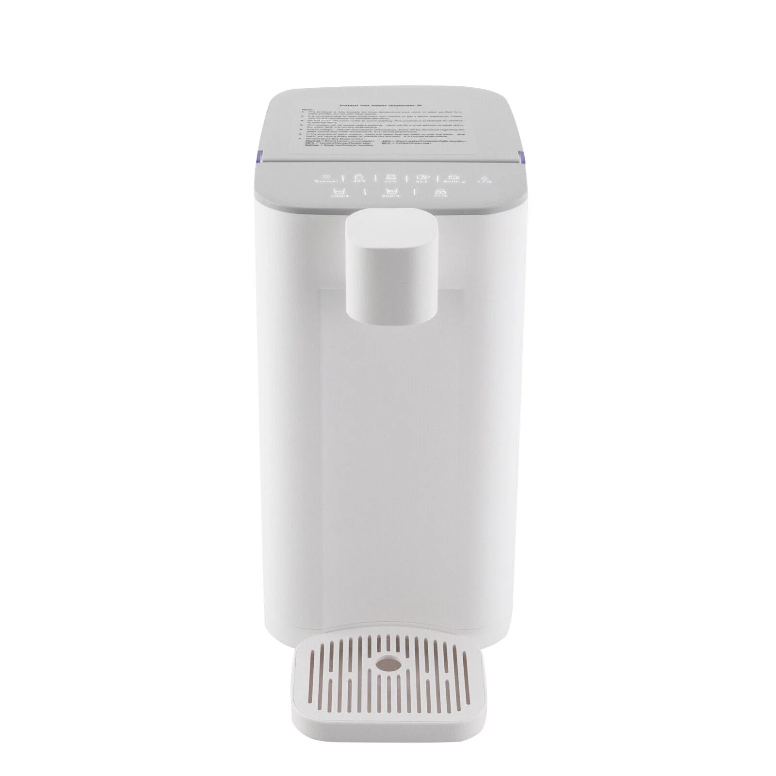 ZhdnBhnos 2000W 3L Instant Hot Water Dispenser Electric Kettles Small Countertop Drinking Machine 5 Temperatures Adjustable