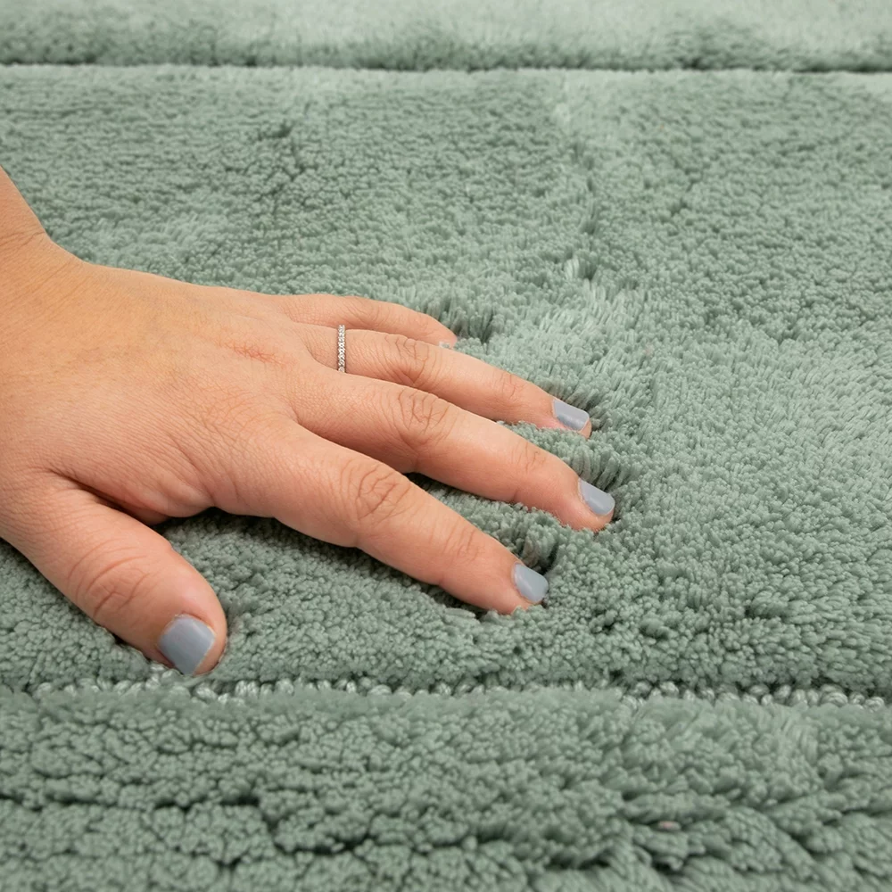 Mohawk Home Regency Cotton Bath Mat, Seaglass, 2' 3