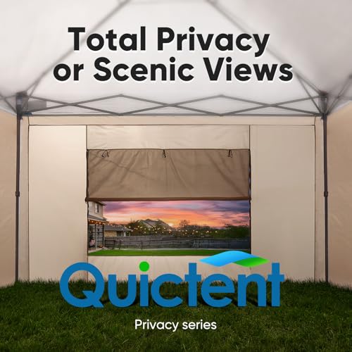 Quictent 10x20ft Easy Pop up Canopy Tent Instant Canopy Shelter Waterproof with Roller Bag