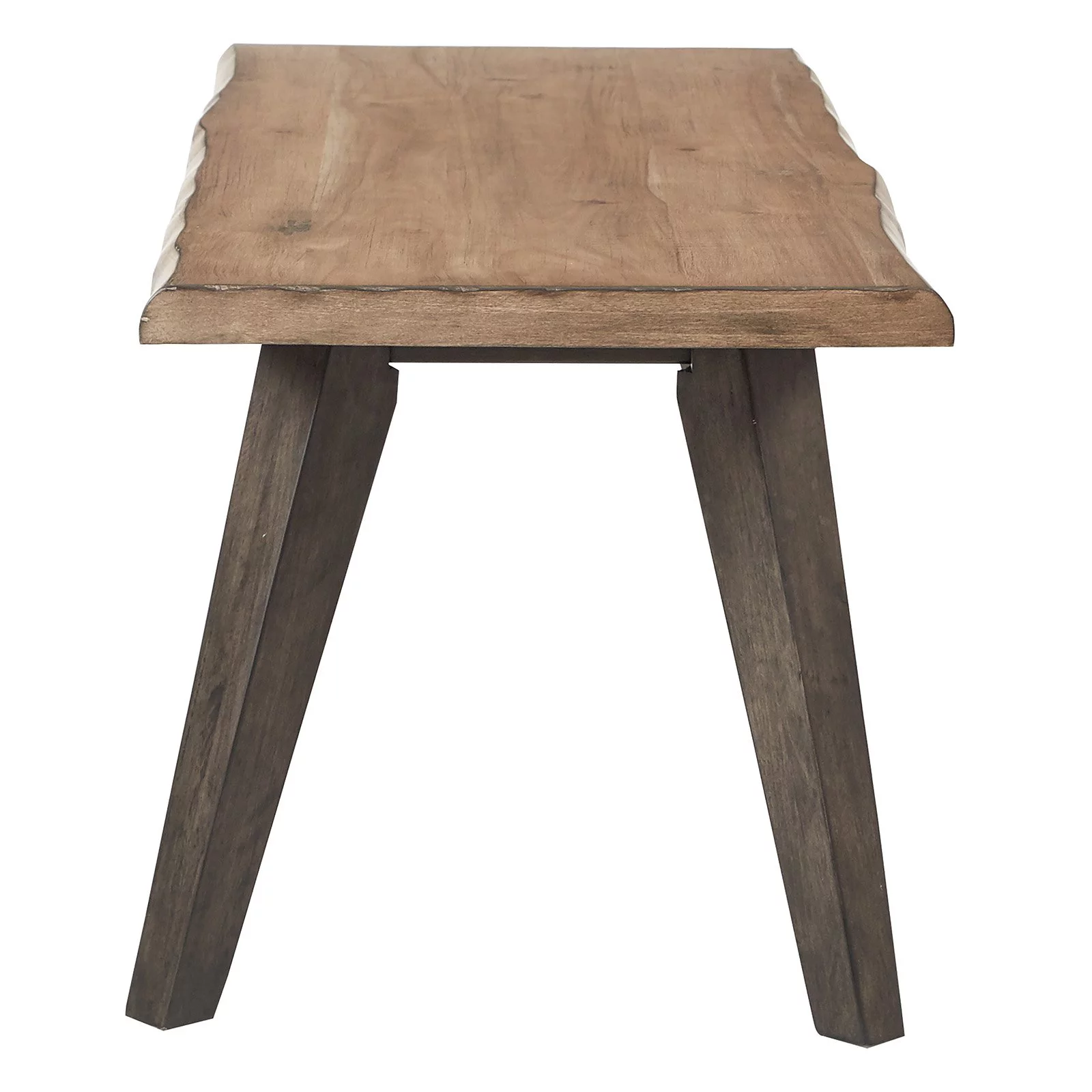 OSP Home Furnishings Oakridge Dining Bench in Rustic Sand Finish K/D