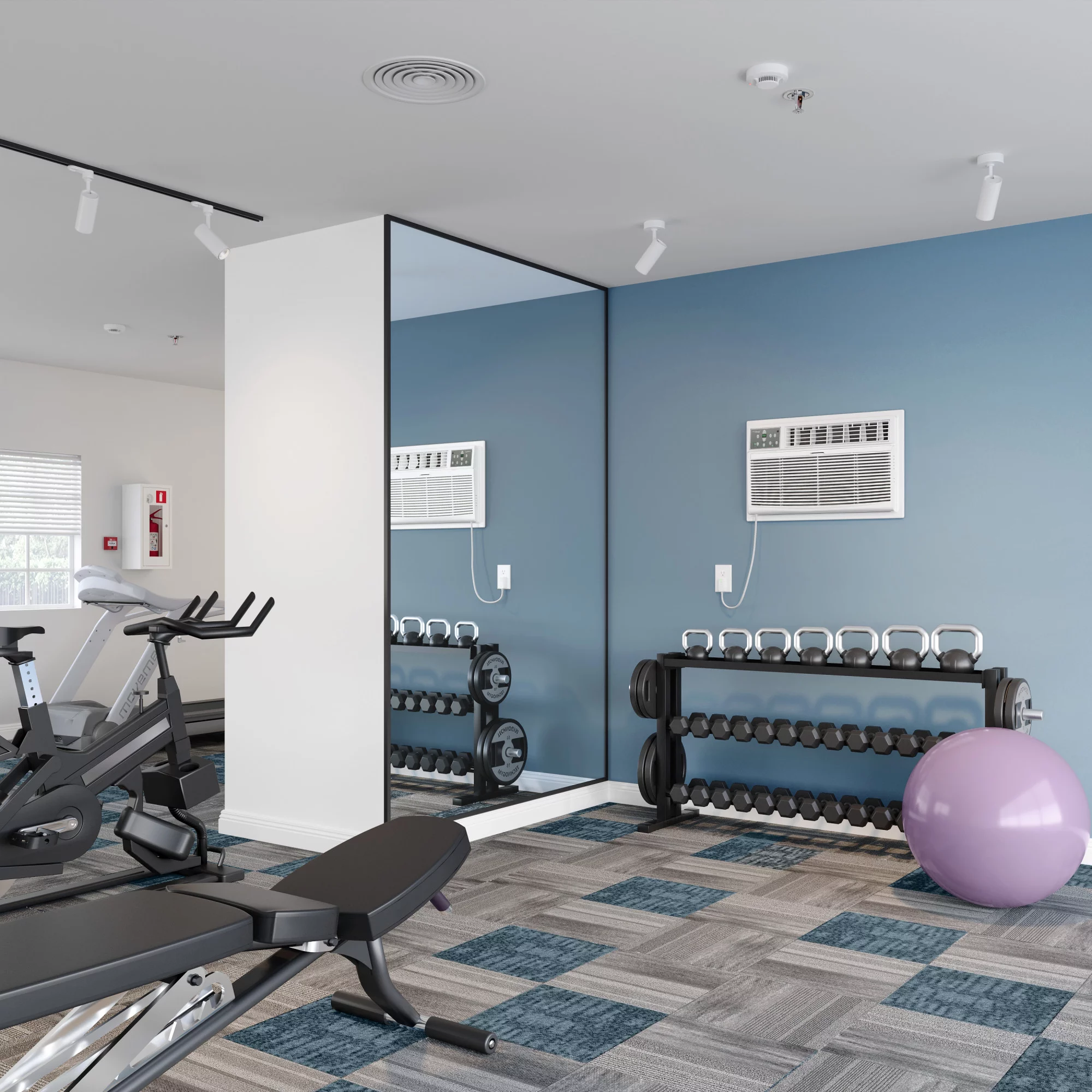 Koldfront Wtc10002wco115vslv 10,000 BTU 115 Volts Through-The-Wall Air Conditioner And