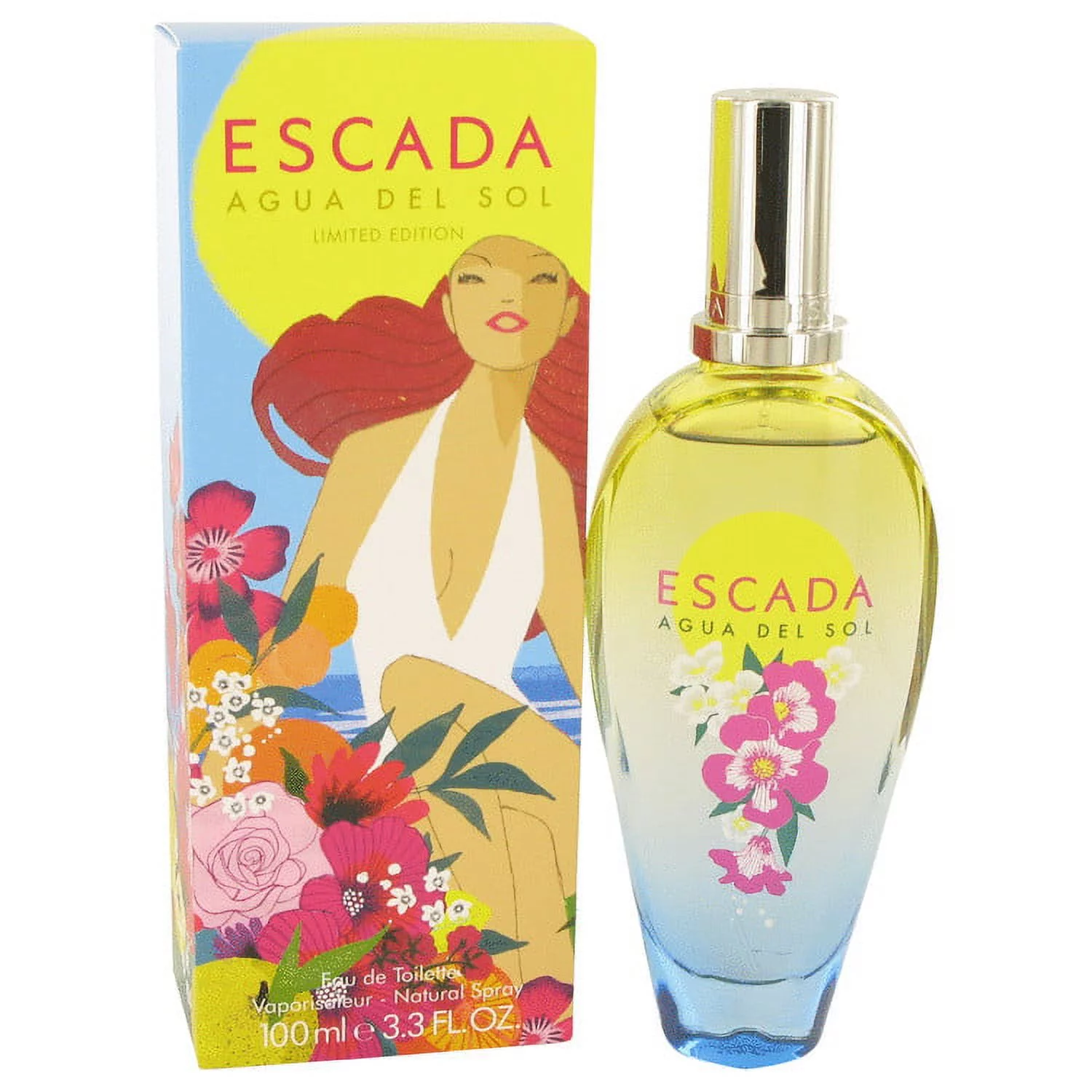 Escada Agua Del Sol Eau De Toilette Spray for Women 3.3 oz