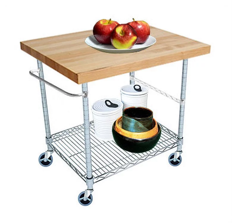 2 Tier Gourmet Cart with 26