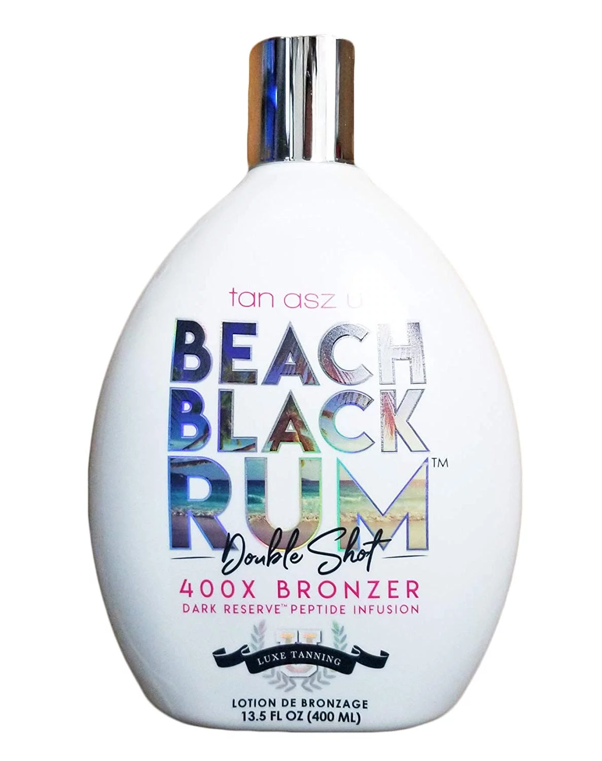 Tan Asz U Beach Black Rum 400X Bronzer 13.5 oz