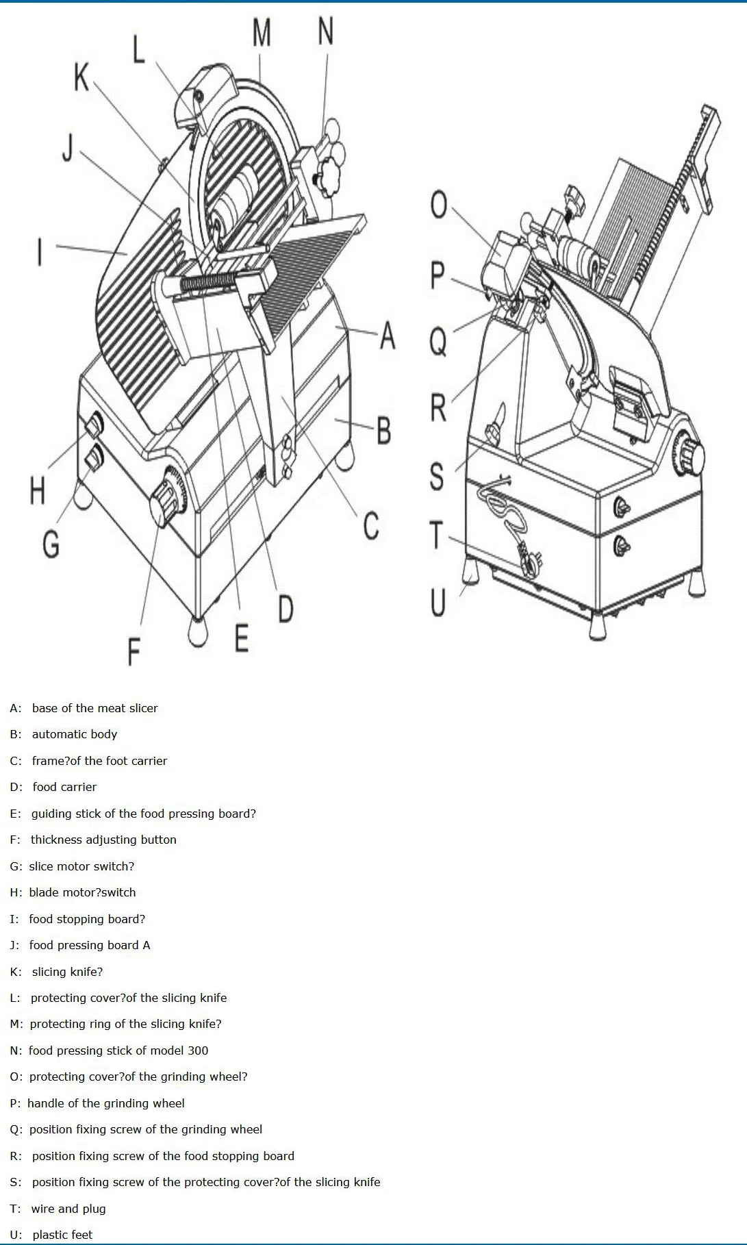 Techtongda Electric Frozen Meat Slicer Slicing Machine Mutton Ham Cutter Cutting Machine