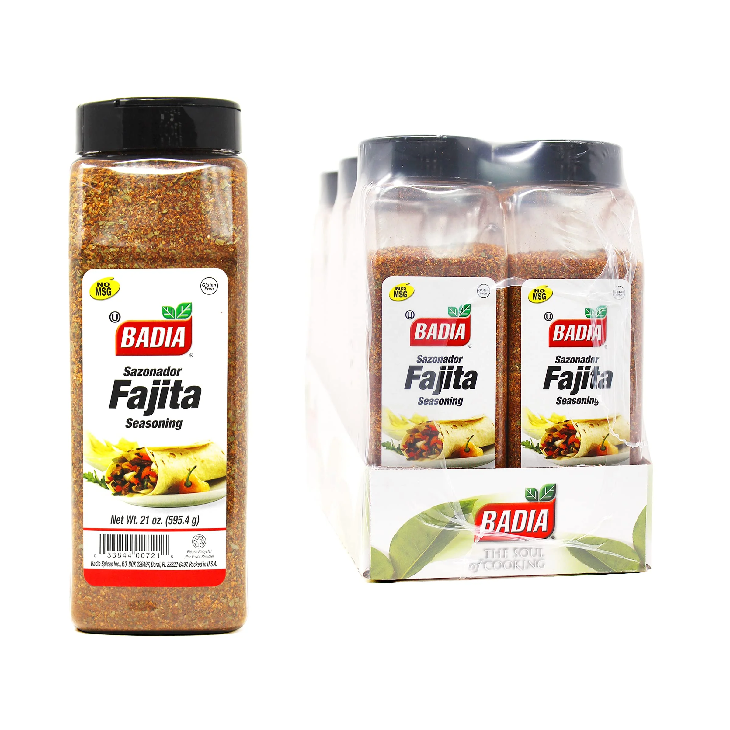 Badia Fajita Seasoning, 21 Ounce (Pack Of 6)