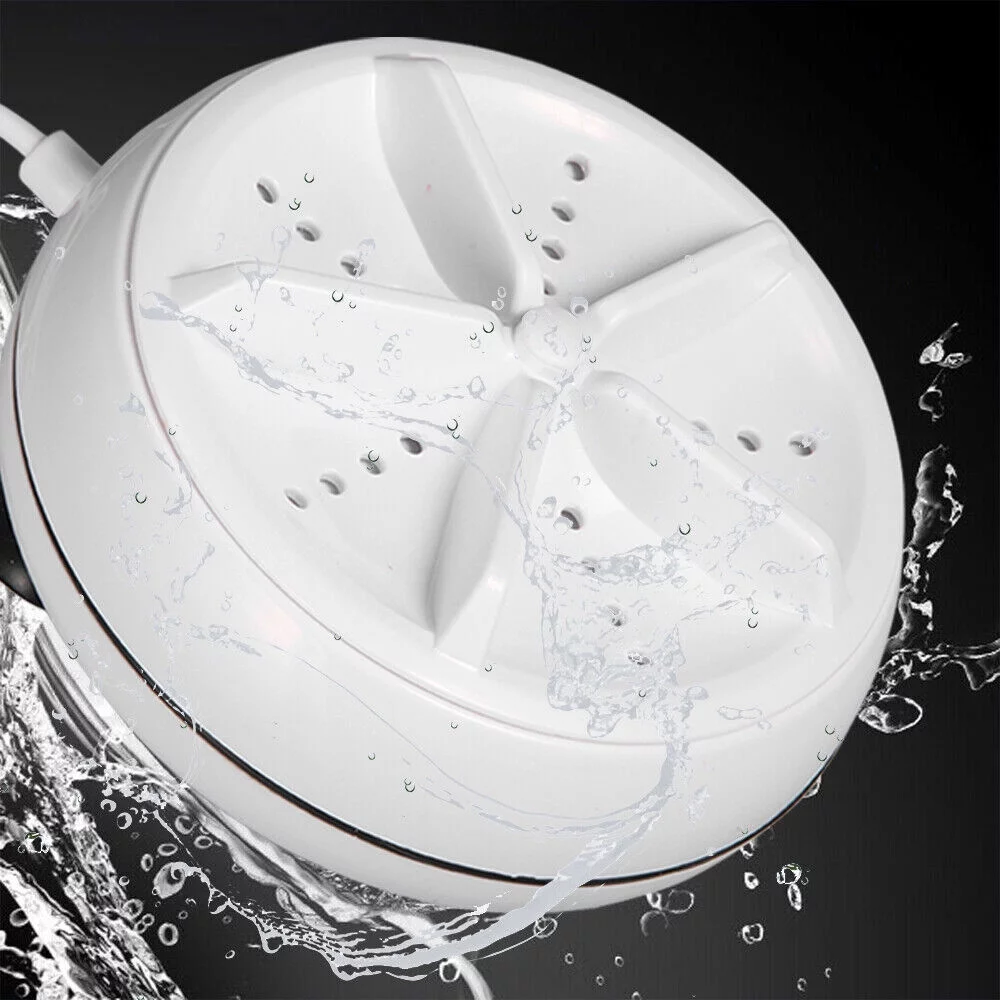 JahyShow Portable Turbine Washer - Mini Ultrasonic Laundry Solution