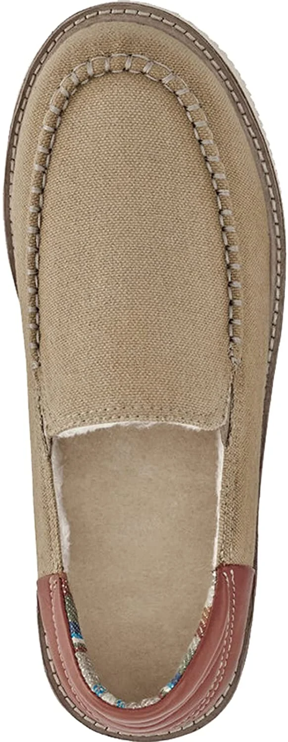 Sanuk KHAKI Men's Cozy Vibe Low SM Shoe, US 8