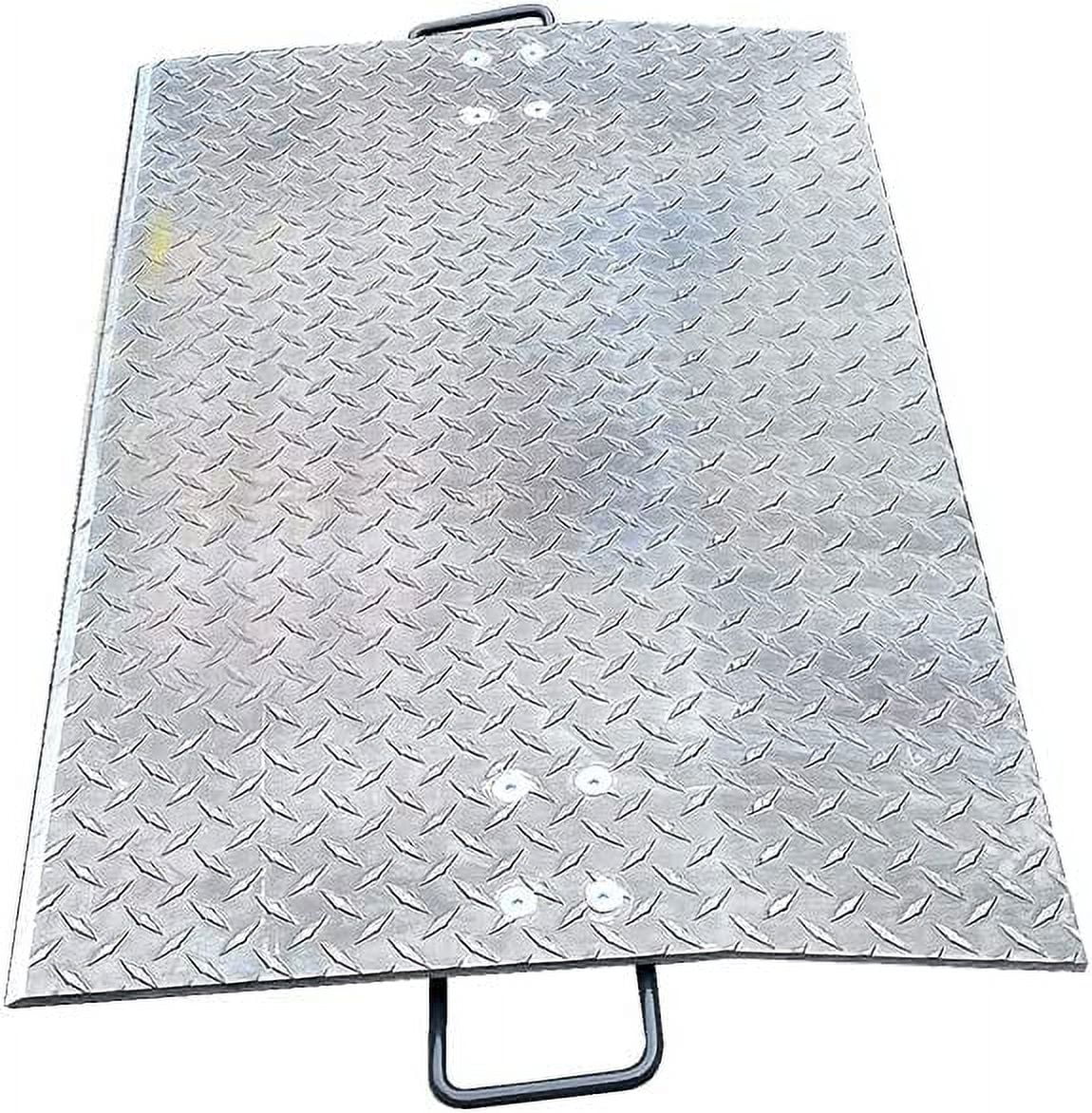 HPDAVV Aluminum Economizer Dock Plate, 3600lbs Capacity, 24