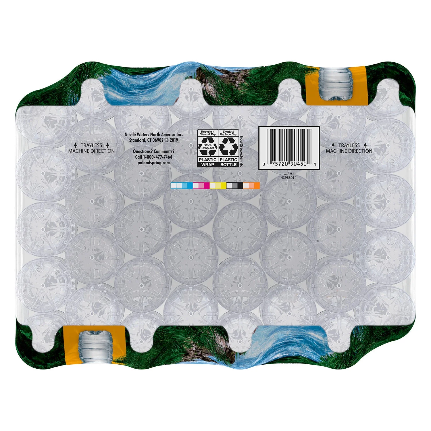 Poland Spring 100% Natural Spring Water, 16.9 Fl Oz, 40 Count Bottles