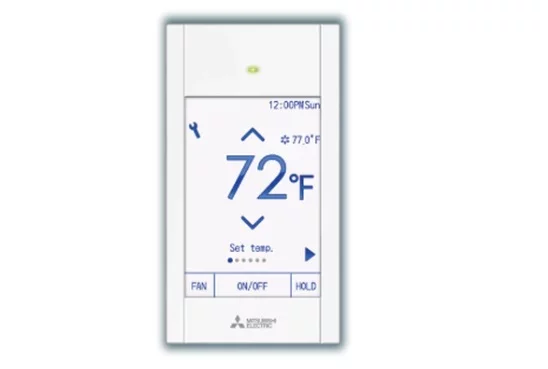 Mitsubishi PAR-CT01MAU-SB, Touch MA Remote Controller