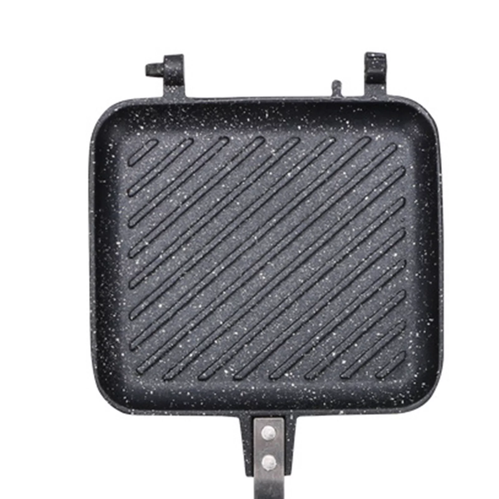 Gas Sandwich Maker Aluminum Bread Toast Breakfast Machine Waffle Pancake Baking Barbecue Pan