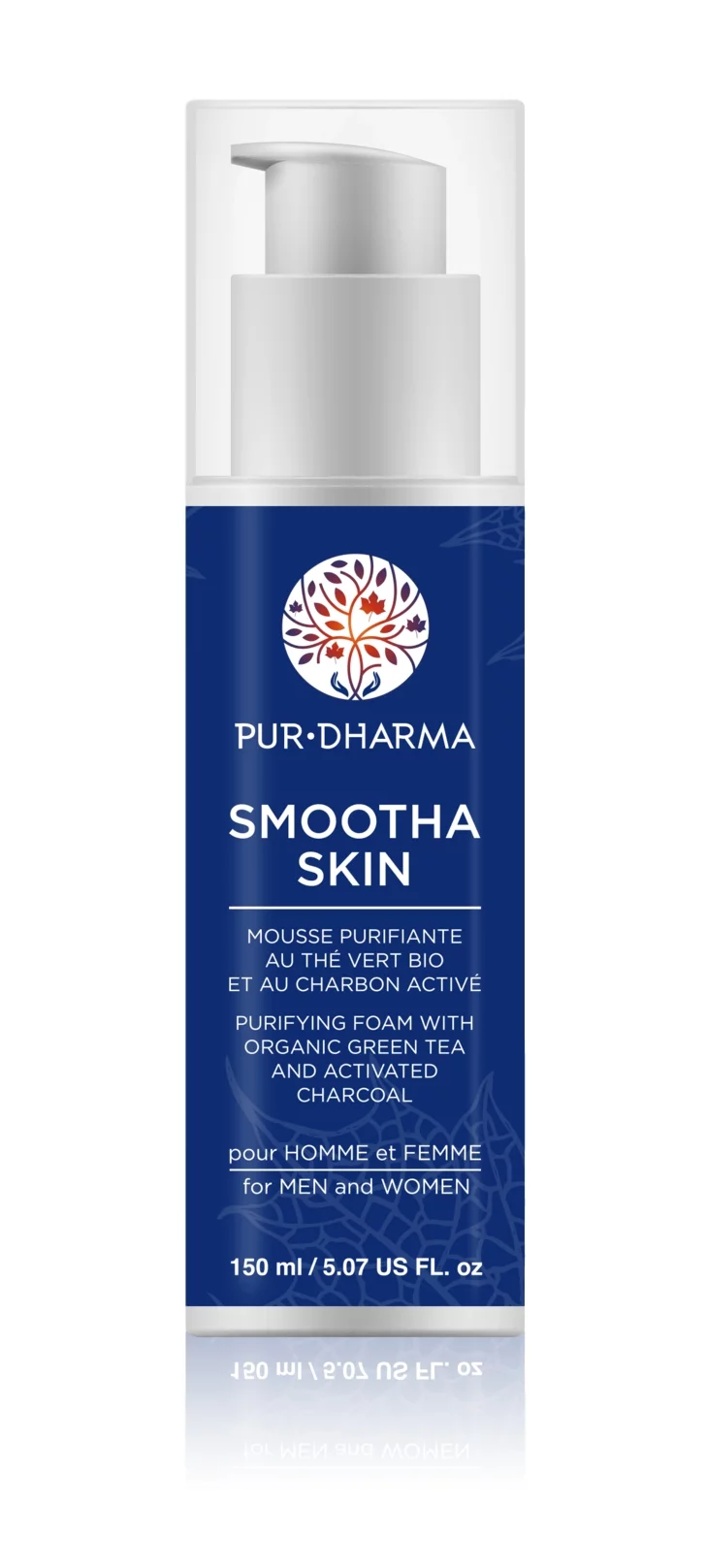PUR DHARMA Smootha Skin Purifying Foam W/Organic Green Tea & Activated Charcoal