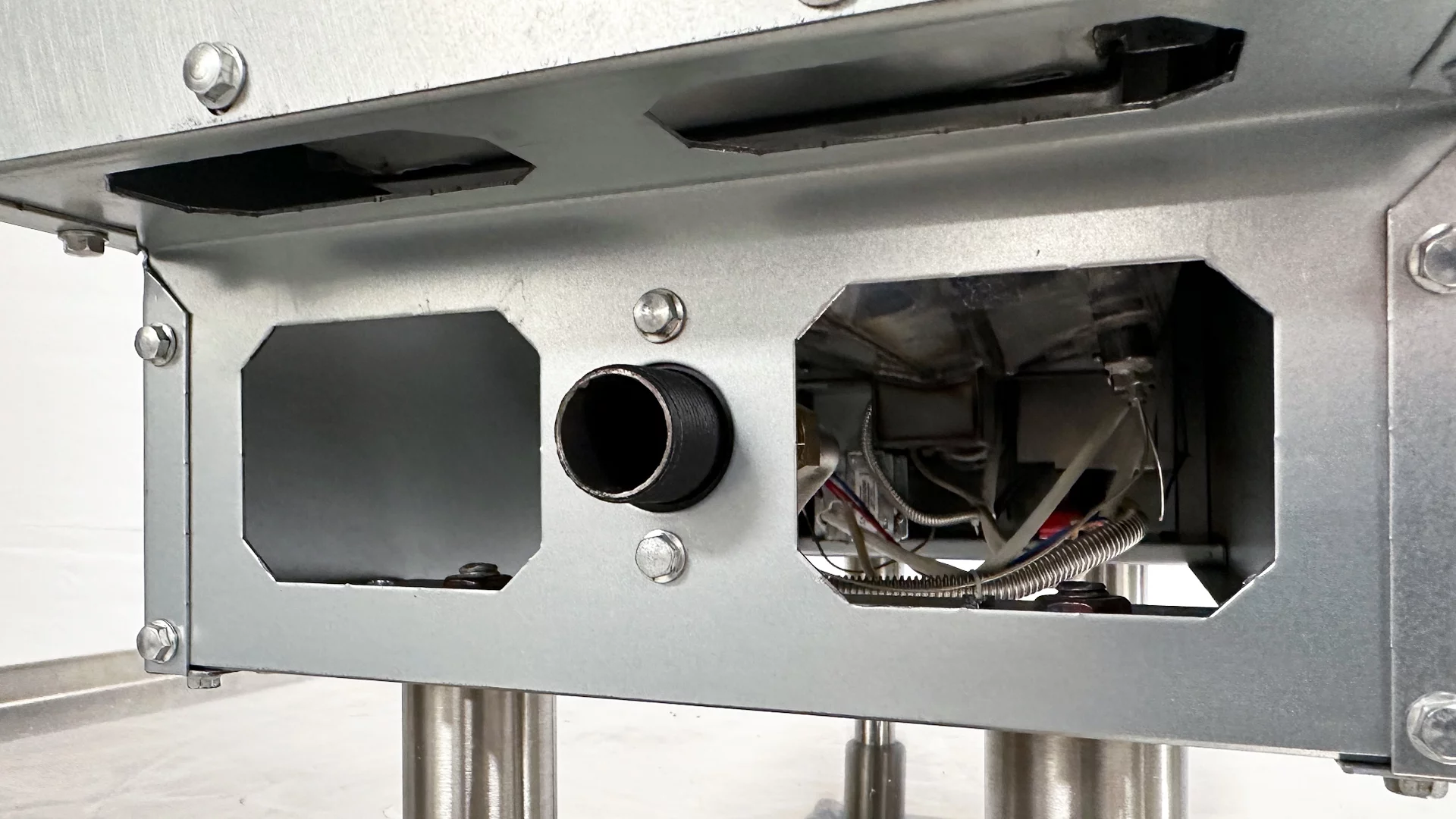 25lbs Commercial Gas Countertop Deep Fryer Two Tube Burners 48,000BTU