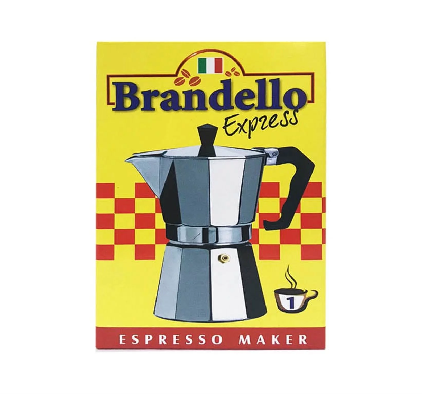 Brandello Espresso Maker, 1 Cup