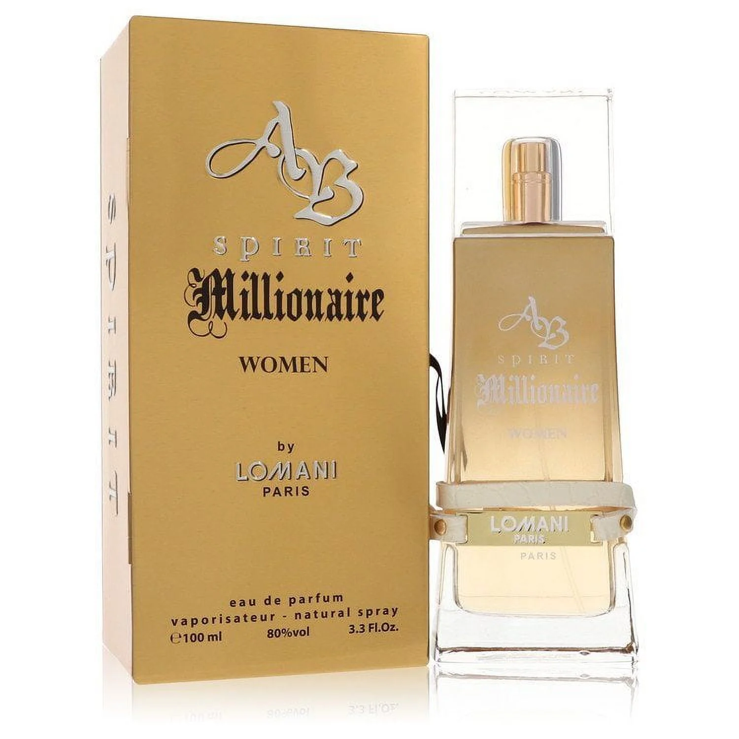 Spirit Millionaire by Lomani - Zesty Eau De Parfum Spray - Exotic Aroma