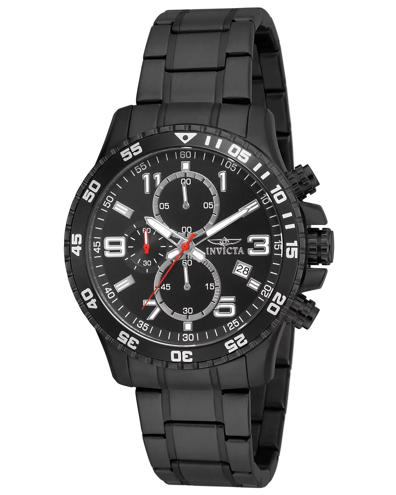 Invicta Men's 16933 Specialty Quartz Multifunction Black Dial Watch