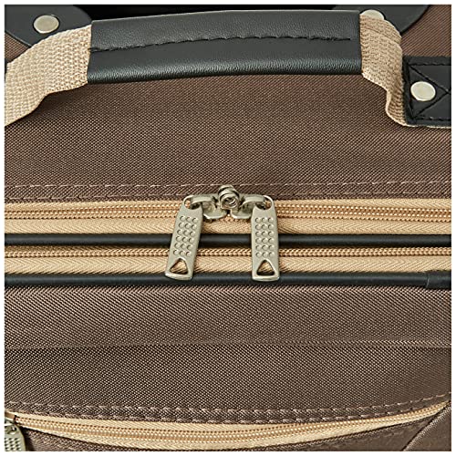 Rockland Fashion Expandable Softside Upright Luggage Set, Charcoal, 2-Piece (14/19)