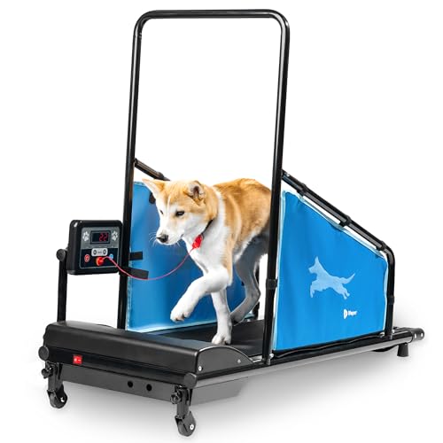 Lifepro PawRunner Dog Treadmill for Small & Medium Dogs up to 130lbs, Indoor Running Machine for Fitness, Compact & Durable Pacer Treadmill for Health and Exercise