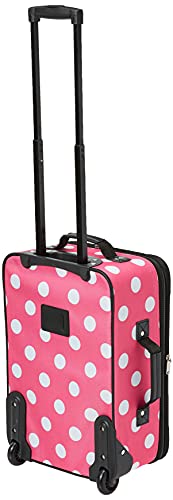 Rockland Fashion Expandable Softside Upright Luggage Set, Charcoal, 2-Piece (14/19)