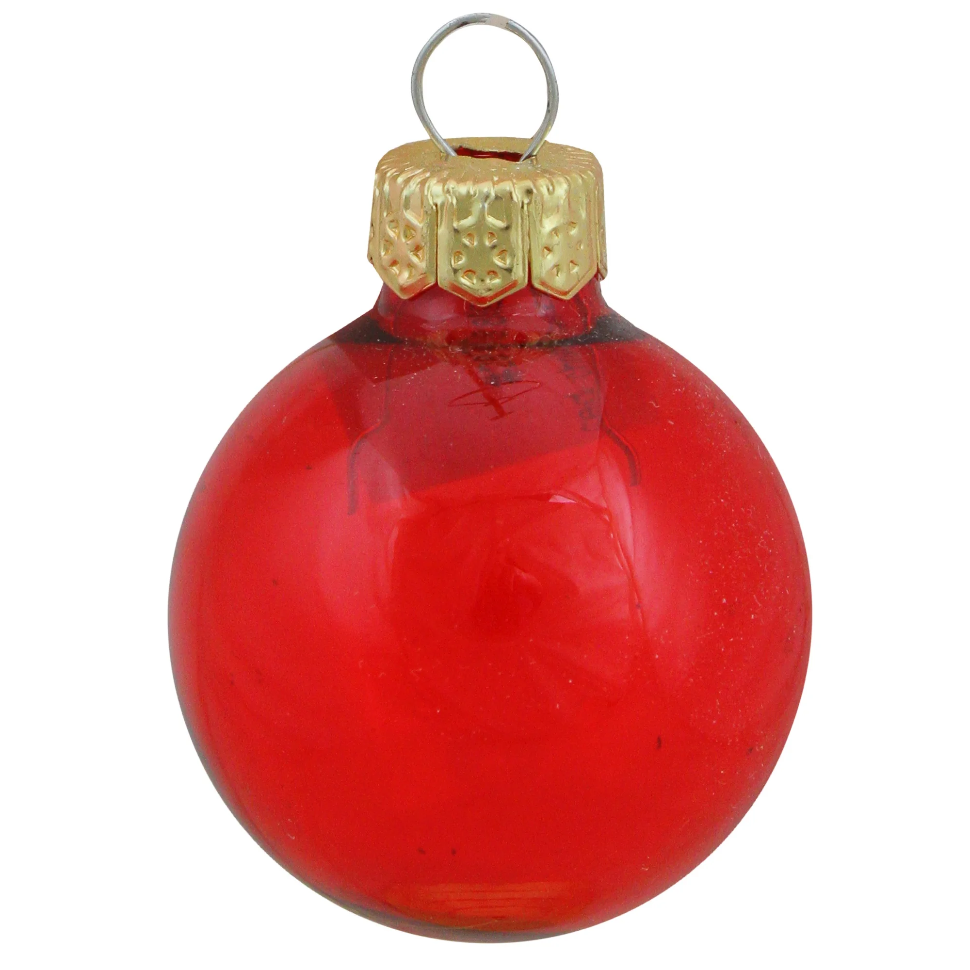 Whitehurst Matte Finish Glass Christmas Ball Ornaments - 1.25