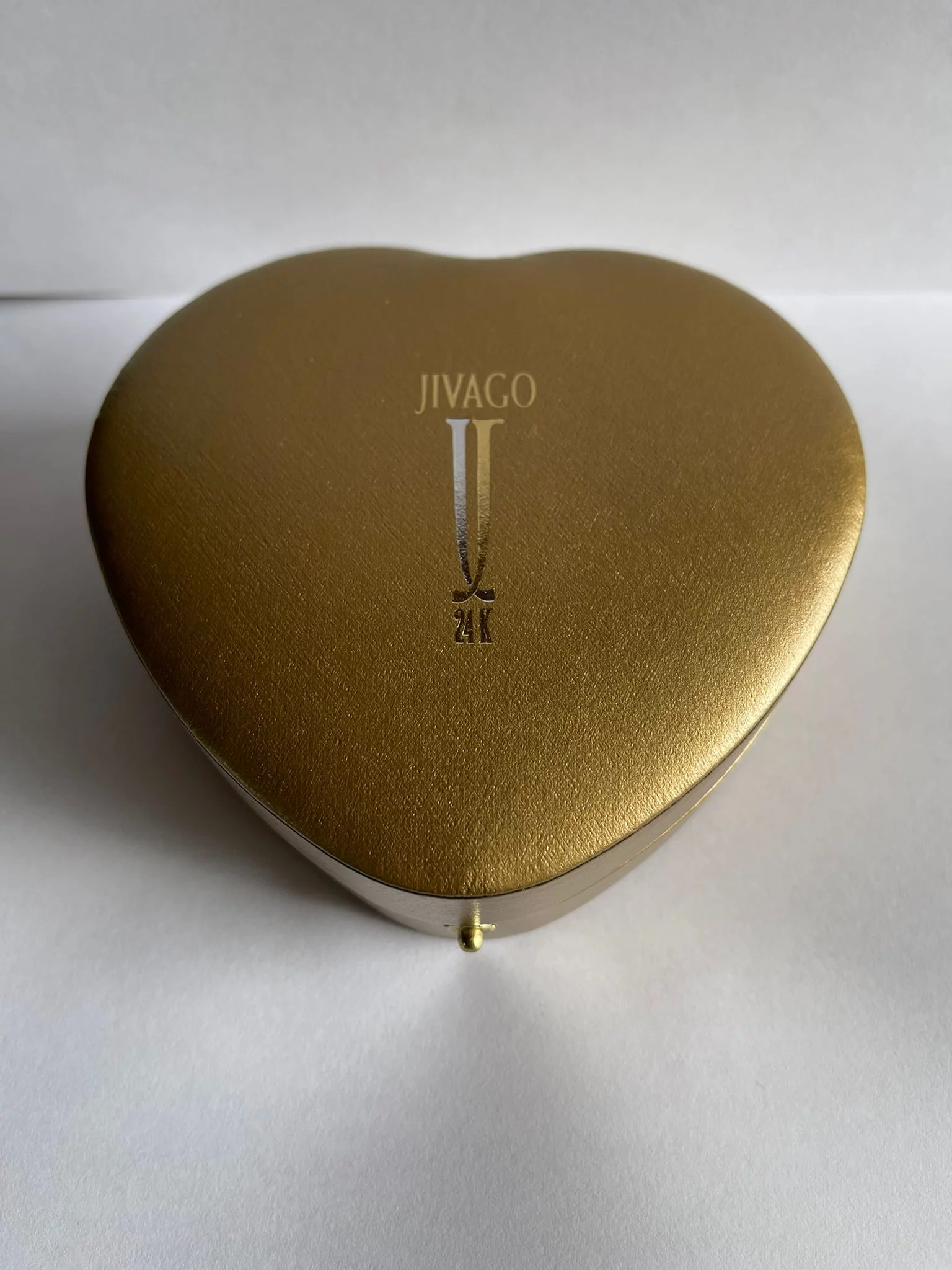 Ilana Jivago JIVAGO 24K Gold Women Eau De Parfum Diamond Spray, Women Perfume 1.0 oz - 75 ML Heart Shaped Gift Box, New in Box
