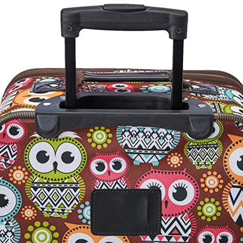 Rockland Fashion Expandable Softside Upright Luggage Set, Charcoal, 2-Piece (14/19)
