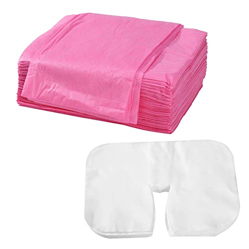 100 PCS Disposable Massage Table Sheets Non Woven Fabric SPA Bed Cover Breathable Polypropylene 31