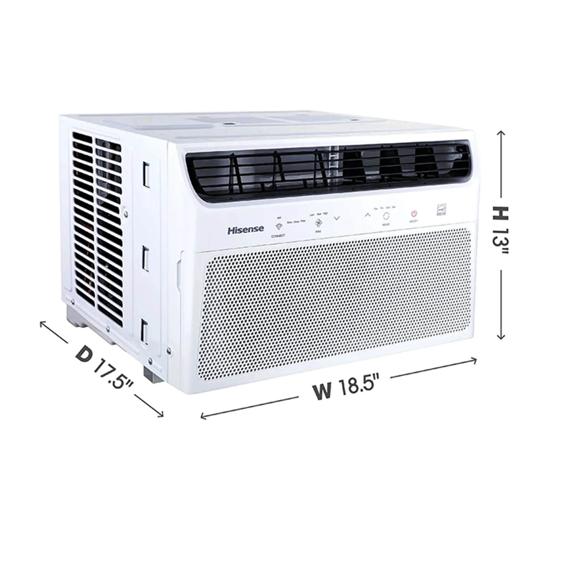 Hisense Wi-Fi Connected ENERGY STAR Window AC (Certified Refurbished)