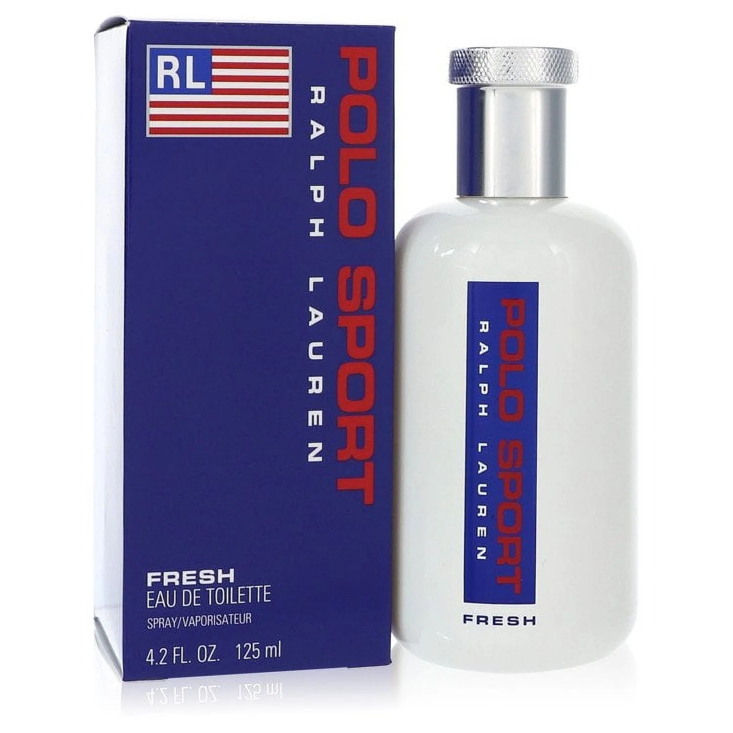 POLO SPORT by Ralph Lauren Fresh Eau De Toilette 4.2 oz Pack of 4