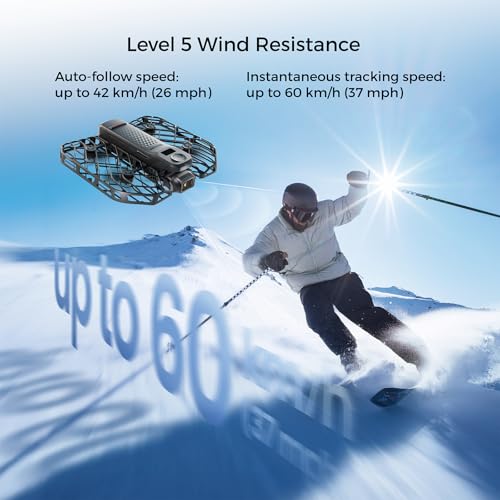 X1 PROMAX 8K Action Flying Camera, Foldable Drone with Camera with 42 KM/H Follow Speed, 10+ Fully Automatic Flight Modes, Fly Anywhere with OmniTerrain, SmoothCapture 2.0(Cycling Combo)