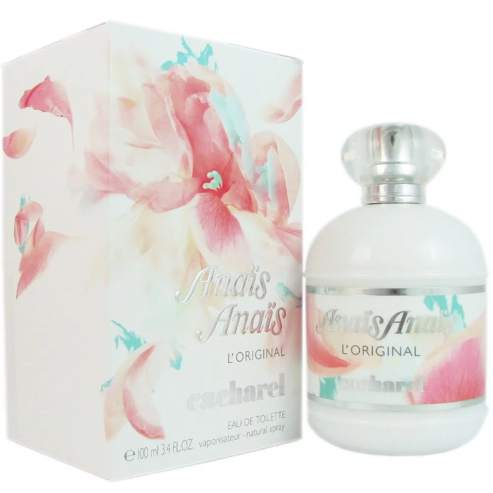 Pack of (2) Cacharel Anais Eau de Toilette Spray for Women, 3.4 Ounce