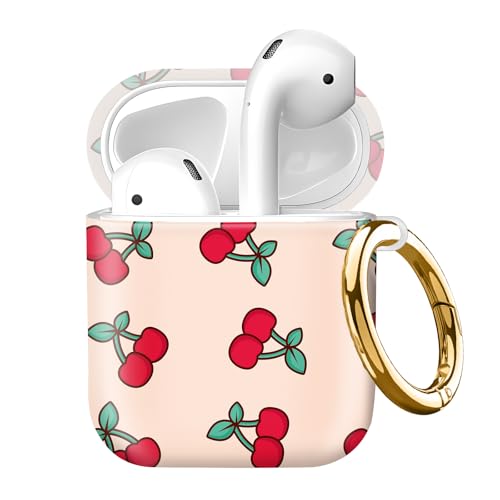 Compatible with AirPod 2nd//1st Generation Case Cover with Gold Keychain,Full Protective Shockproof Wireless Headphone Case for Airpod （Christmas Penguin）