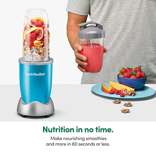 NutriBullet NB9-1301B Pro 13 Pcs Cobalt Blue, 900W Food Blender