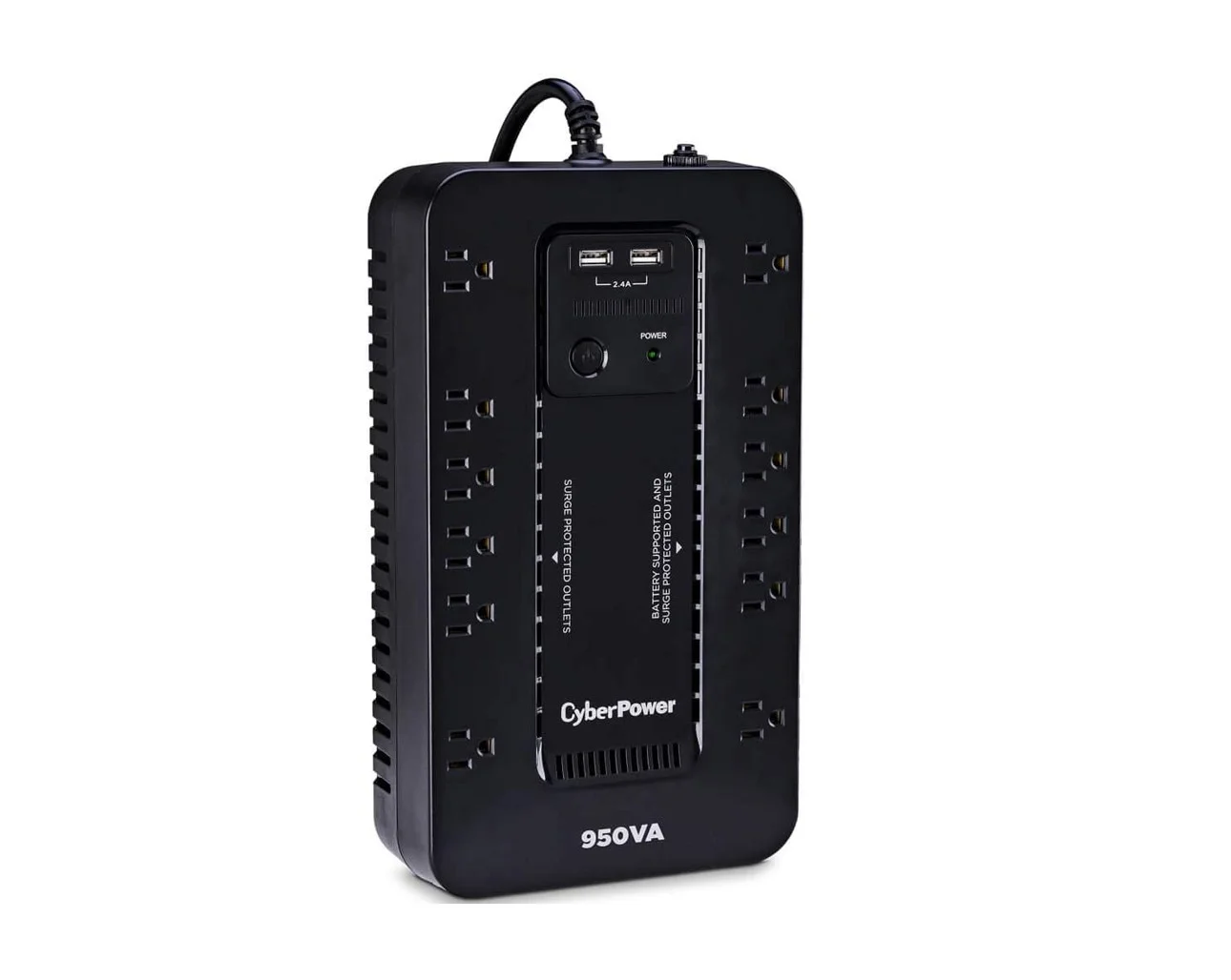 Restored CyberPower SX950U-R 950VA/510W 8-Outlet UPS System with USB - Manufacturer Refurbished