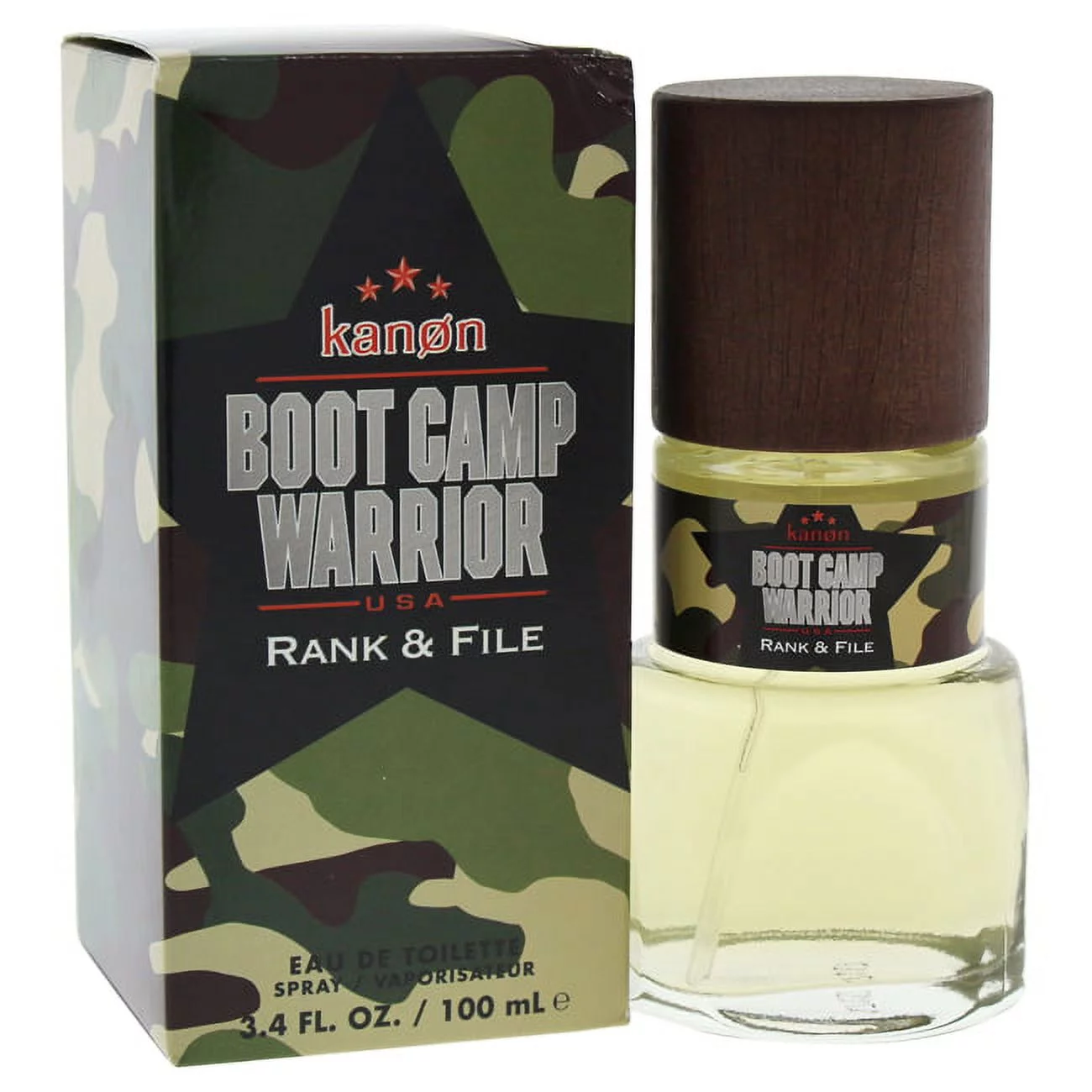 Boot Camp Warrior Rank & File by Kanon for Men - 3.4 oz EDT Spray