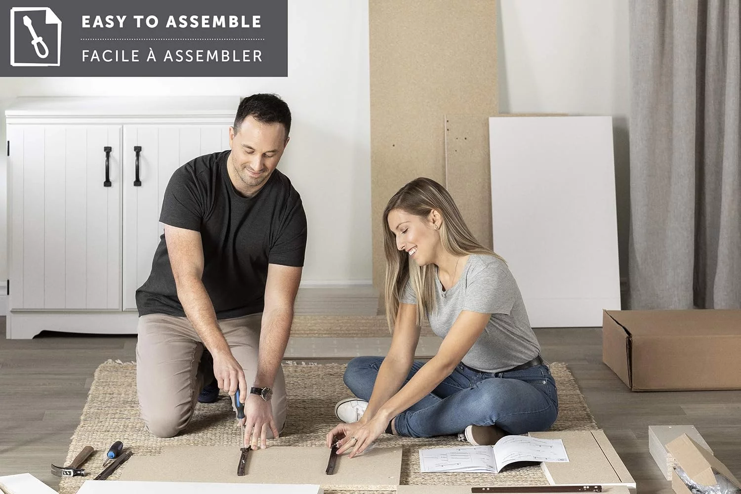 Vito End Table, Dark Wood