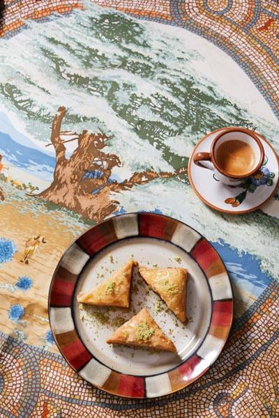 Cedar Pastries 16pc Grab N' Go Traditional Triangle Baklavas - Kosher & Halal Turkish Premium Dessert Treats