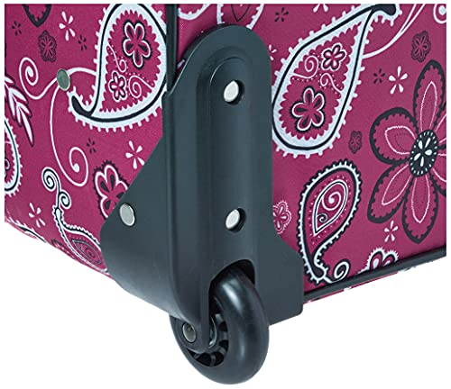 Rockland Fashion Expandable Softside Upright Luggage Set, Charcoal, 2-Piece (14/19)