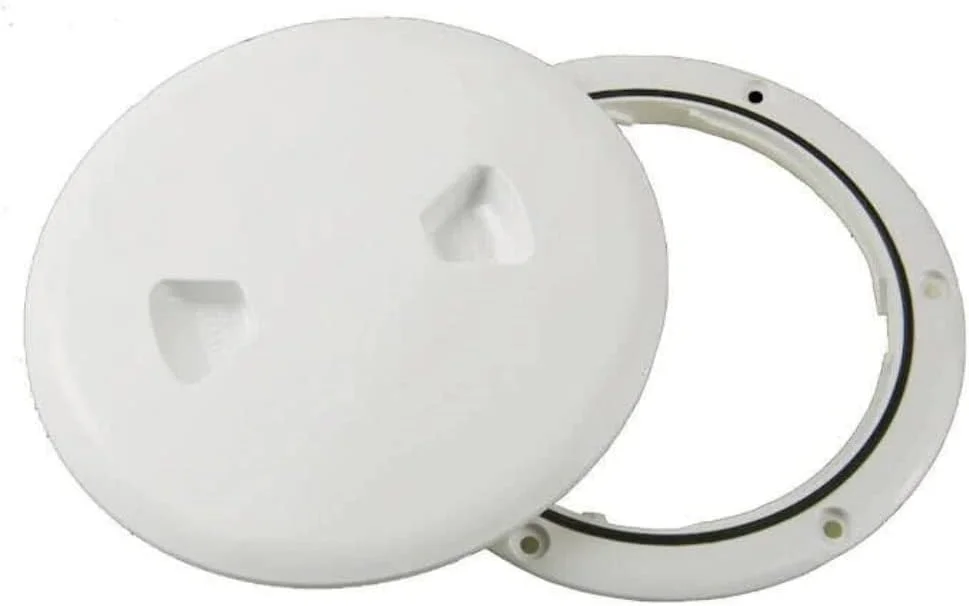 DP50W Dck PLT 5 In WHT, White