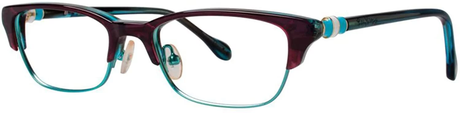 Lilly Pulitzer CAMBELL Grape Turquoise Eyeglasses Size50