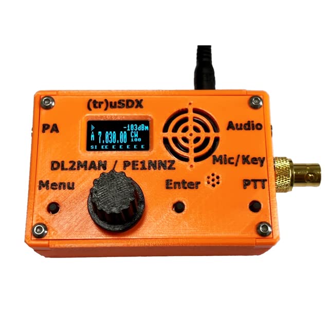 tr usdx transceiver 5-Band usdx Multimode QRP Assembled with case by PE1NNZ and DL2MAN