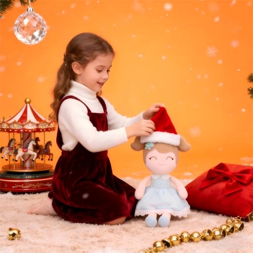 Gloveleya Baby Girl Gift First Baby Doll Plush Doll Print Sunflowers